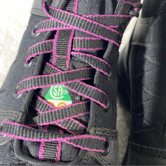 Workload Black Pink Shock Absorbing Buffalo2 CSA Protective Footwear 6.5 - Picture 9 of 15